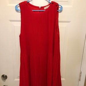 Loft pleated dress
